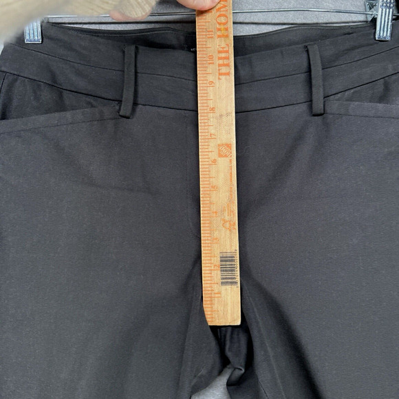 Talbots Pants Womens 6 Gray Newport Chino Straight Career Office Slacks Modern * - Picture 8 of 14